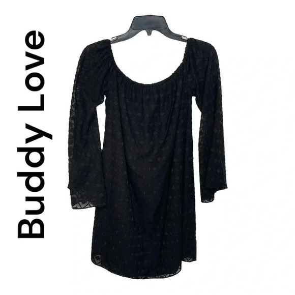 Buddy Love Dresses & Skirts - Buddy Love "Joyce" on or off shoulder dress Size Small